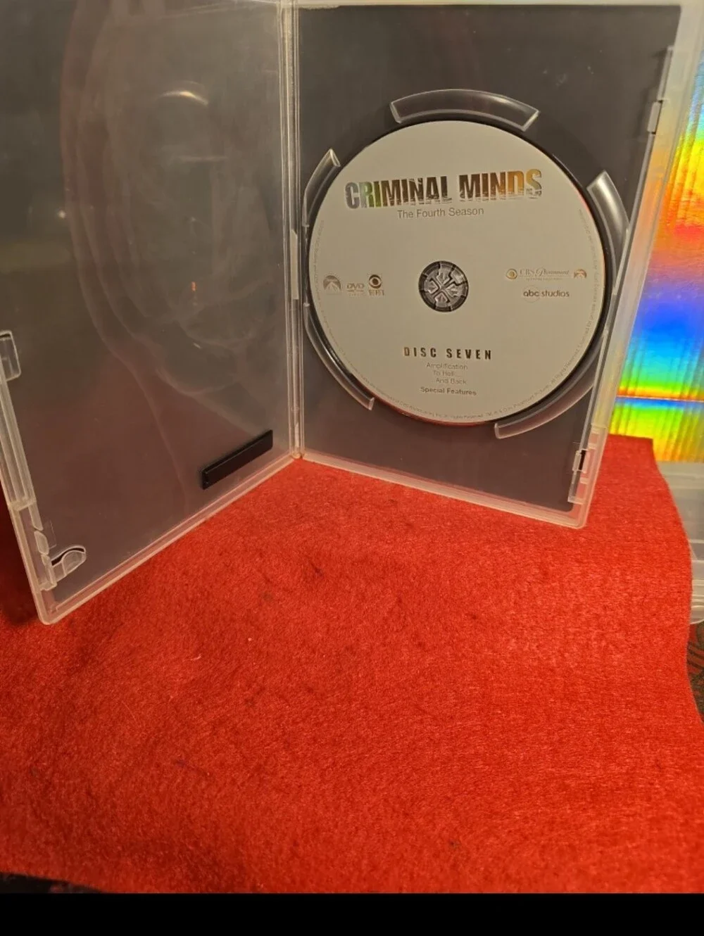 091726 Criminal Minds: Season 4 (7-DVD, 2009, Widescreen. 1 disc. studio 18 d